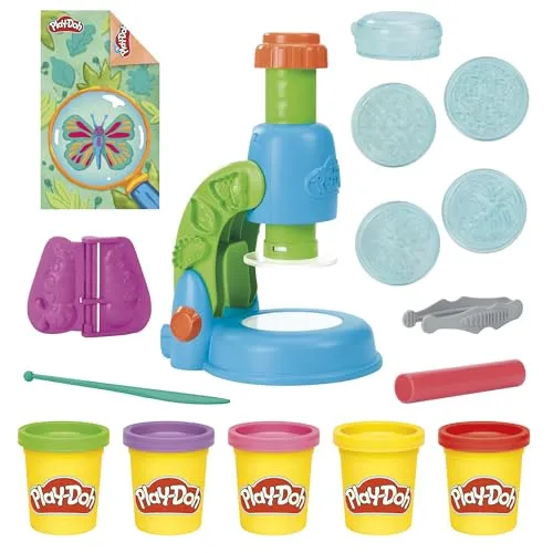 Play-Doh Mikroskop mit Licht Spielset