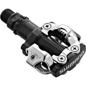 Shimano SPD PD-M520 - Schwarz - Fahrradpedale mit SPD-System für effiziente Kraftübertragung und sicheren Halt, ideal für Mountainbiker und Pendler.