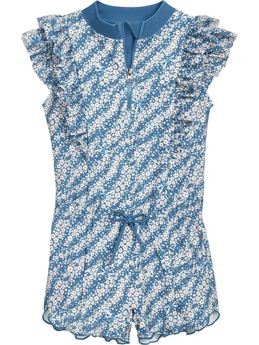 Playshoes Badeanzug Blau, Größe 98/104 von PLAYSHOES