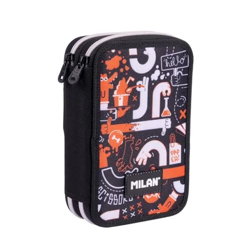 MILAN® Federmäppchen mit 2 Etagen mit speziellem Inhalt