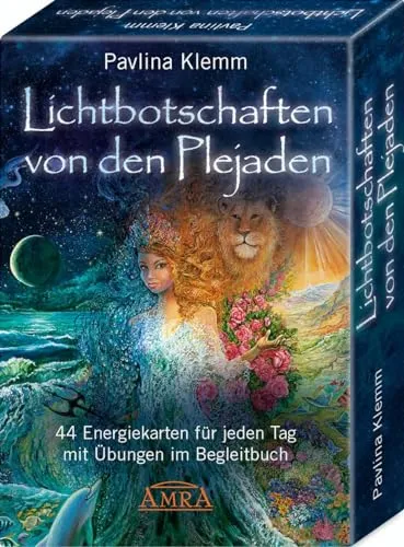 LICHTBOTSCHAFTEN VON DEN PLEJADEN - 44 Energiekarten - Esoterik Bücher, 44 Energiekarten mit Begleitbuch für tägliche Inspiration und Übungen, ideal für Erwachsene.