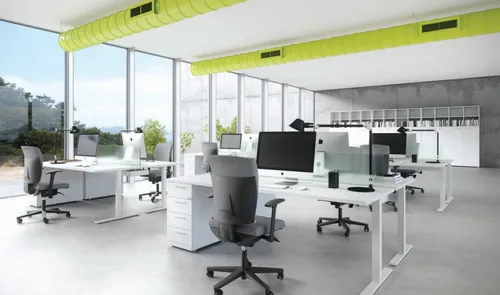 Moderner Schreibtisch für Büro und Home Office - Kompakter Arbeitstisch in Weiß, ideal für Erwachsene. Maße: 160 x 80 x 75 cm. Robustes Holzfurnier, keine Montage nötig, perfekt für effizientes Arbeiten.