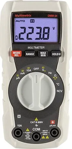 Multimetrix DMM 54 Hand-Multimeter digital CAT III 600V