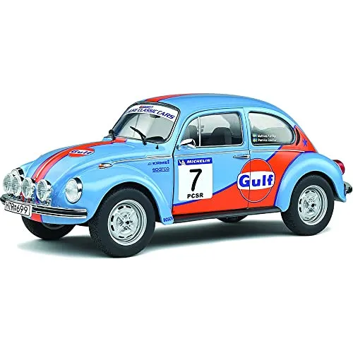 Solido 1:18 VW Käfer 1303 blau #7