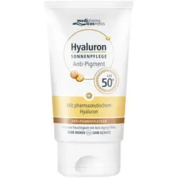 Hyaluron Sonnenpflege Gesicht Anti-Pigment & Anti-Age LSF50 50 ml