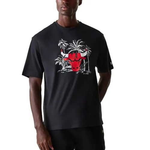 New Era MLB Shirt - Palm Tree Chicago Bulls - Größe L - Stylisches New Era MLB Shirt mit Palm Tree Design der Chicago Bulls in Größe L. Ideal für Fans und modebewusste Träger – ein echter Hingucker für jeden Anlass!