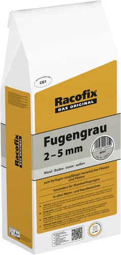 Racofix Fugengrau 2 - 5 mm grau 5 kg