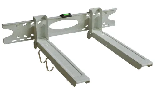 Universal Mikrowellen Wand Halter Halterung Mikrowellenhalter bis 20kg in Silber