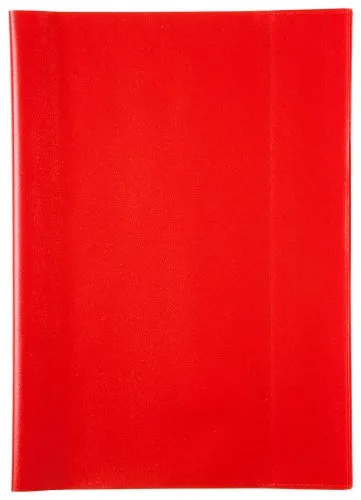 Heftumschläge / Hefthüllen DIN A4 / Farbe: transparent rot 10