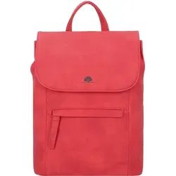 Greenburry Mad'l Dasch Daypack 32 cm - Violett - Stylischer Rucksack von Greenburry mit praktischem Hauptfach und Reißverschluss. Ideal für A5-Formate und eine 0,5 l Trinkflasche. Perfekt für den Alltag, leicht und kompakt.