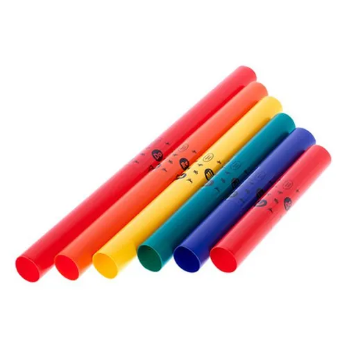 Boomwhackers BW-PG - Pentatonischer Satz - Kinderinstrumente mit tonal abgestimmten Kunststoffröhren, perfekt für kreative Musikstunden und ideal für Kinder.