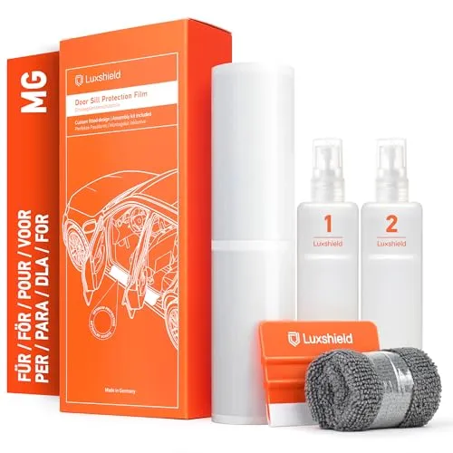 Luxshield Auto Einstiegsleisten Schutz für MG 4 I 2022-2025 - Schutzfolie Autotür Zubehör Zierleisten Lackschutzfolie Transparent