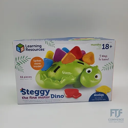 Learning Resources Steggy, der Dino zur Förderung der Feinmotorik LER9091