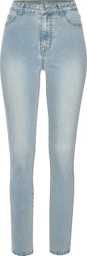LASCANA Jeansjeggings mit Stretch-Anteil in Röhrenform blau 42 - Modische Jeans in Röhrenform, mit 2% Elasthan für perfekten Sitz und hohen Tragekomfort, ideal für einen modernen Look.