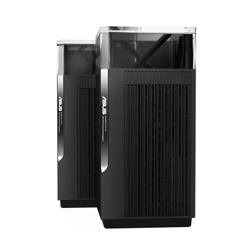 ASUS ZenWiFi Pro ET12 Doppelpack - High-Speed Mesh-WLAN-System mit Wi-Fi 6E, lagfreies Streaming und Gaming für Smart Homes