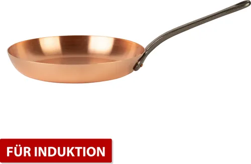 Cuisine Romefort Kupferpfanne Ø 28cm – Dickwandig und Induktionsgeeignet