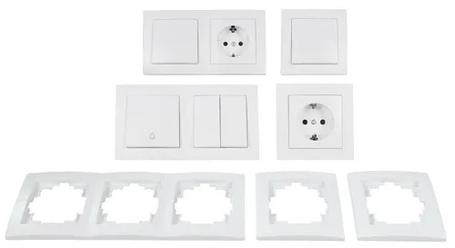 SCHALTER UND STECKDOSEN SET MCPOWER FLAIR 