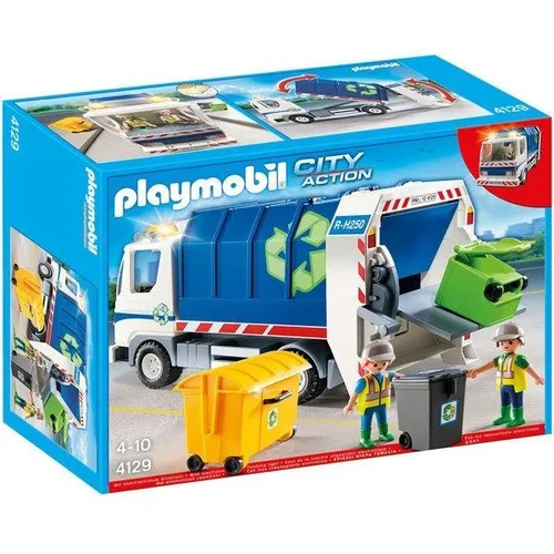 Playmobil 4129 Recycling-Fahrzeug mit Blinklicht