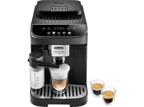 DeLonghi Kaffee-Vollautomat ECAM290.61.B Magnifica Evo Milk - Energieeffizienzklasse A, 15 bar Pumpendruck, vielseitig einstellbar für perfekten Kaffeegenuss