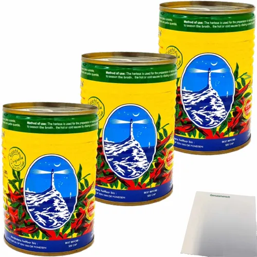 Le Phare Du Cap Bon Harissa 1/2 3er Pack 3x380g Dose usy Block