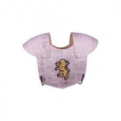 holzspielerei Brustpanzer - Löwe hell 280775