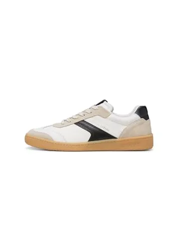 Marc O'Polo Herren Sneaker 50126263501100 in Weiß, Gr. 46 - Sportliche Herren Sneaker mit gut gepolsterter, herausnehmbarer Decksohle und rutschhemmender Laufsohle für optimalen Komfort im Alltag.