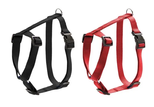 Karlie Art Sportiv Basic Hundegeschirr, Farbe:rot, Größe:25-40cm x 10mm