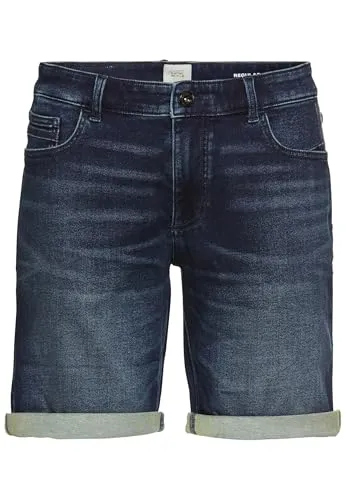 camel active Herren fleXXXactive® Jeansshorts Dunkelblau von camel active