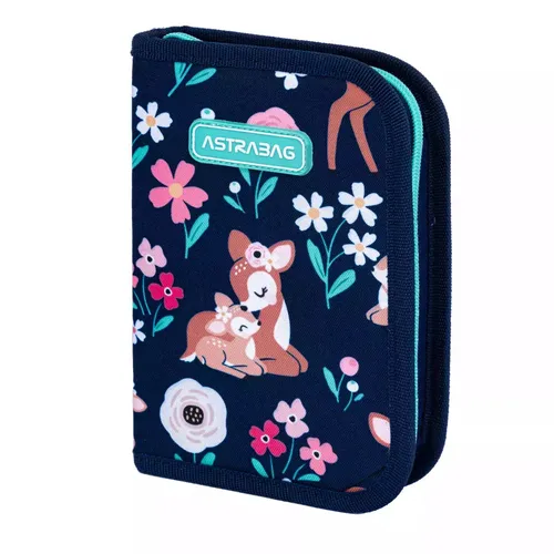 Piórnik 1-komorowy bez wyposażenia Astrabag Baby Deer Astra 5901137224008