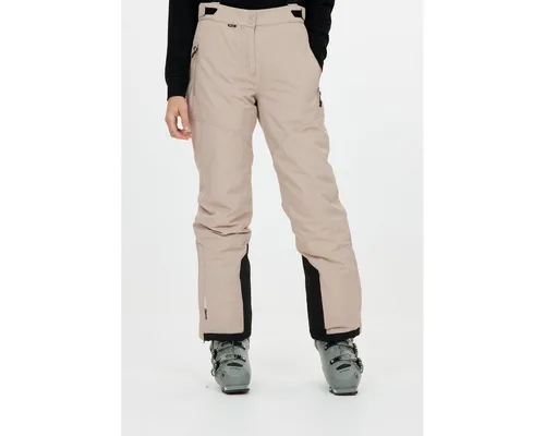Whistler Drizzle W Ski Pant W-pro 10000 simply taupe (1136) 40 - Damen Skihose mit 10.000 mm Wassersäule, winddicht und atmungsaktiv, ideal für Skifahren und Alltag, sorgt für Komfort und Schutz bei kaltem Wetter.