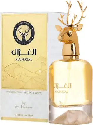 Ard al Zaafaran Parfum Al Ghazal Eau de Perfume 100ml - Eau de Parfum für Herren, ein luxuriöser Duft mit einer harmonischen Mischung aus floralen und holzigen Noten, ideal für besondere Anlässe.