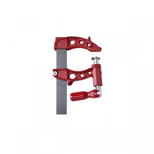 Piher Einhand-Hochleistungs-Schraubzwinge Maxi F, Spannweite 80cm - Professionelle Einhand-Schraubzwinge mit 900 kg Anpressdruck, ideal für Holz, Kunststoff und Metall. Ergonomischer Griff für maximale Kraftübertragung und schnelle Bedienung.