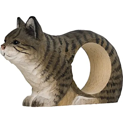 Wildlife Garden WG4565 Serviettenring Katze von Wildlife Garden