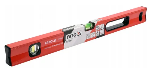 Wasserwaage Nivelliergerät Waagelineal Aluminium Richtwaage 60cm 2 Libellen