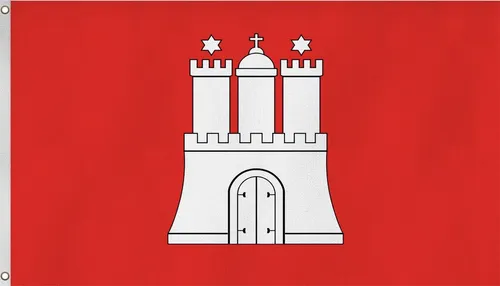 normani Flagge Fahne Bundesländerflagge 90 cm x 150 cm in rot von normani