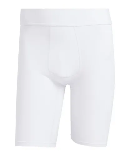 adidas Performance Techfit Tight Short Weiss, M Herren - Hosen für Herren mit optimaler Passform, ideal für Sport und Training, bietet hervorragende Unterstützung und Komfort.