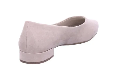 Jana Vegan Ballerina mit Blockabsatz in Beige/Schwarz – Größe 39 EU - Elegante Ballerina in H-Weite, ideal für den Alltag. Der bequeme Blockabsatz sorgt für angenehmes Tragegefühl, während das vegane Obermaterial umweltfreundlich ist.