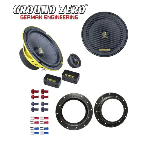 Ground Zero Auto SPL Lautsprecher System 16,5cm für VW T5 Türen vorne