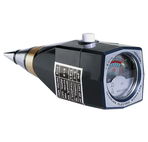 Stelzner 3000 Bodenanalysegerät pH-Wert - Sonstige Messtechnik - Klassisches Bodenanalysegerät zur einfachen pH-Wert-Messung mit integrierter Feuchtigkeitskontrolle, ganz ohne Stromversorgung.