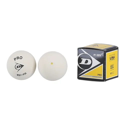 Dunlop Squashball Pro (2 Punkt) WEISS - 1 Ball von Dunlop