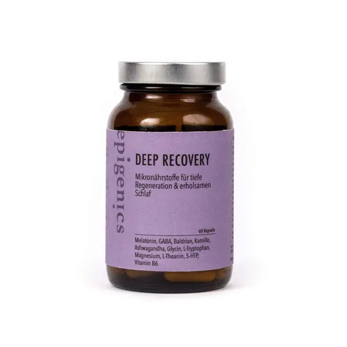 Epigenics Deep Recovery Kapseln Schlaf Gut mit Melatonin