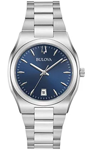 Produktbild Bulova Damenuhr Classic Edelstahl blau Silber