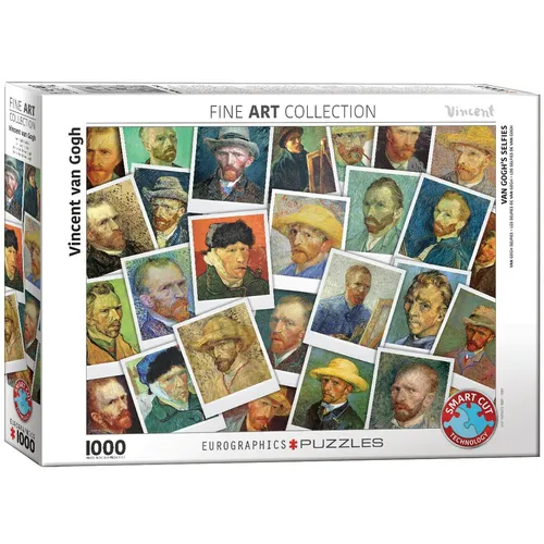 Eurographics Puzzle 6000-5308 - Van Gogh Selfies - 1000 Teile