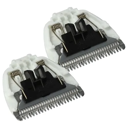 vhbw 2X Scherkopf Ersatz für Panasonic WER9714Y, WER9714 für Rasierer Weiß