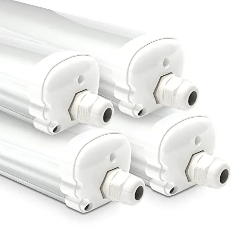 HOFTRONIC LED Feuchtraumleuchte 120cm IP65 in grau von HOFTRONIC