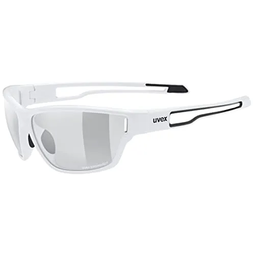 Uvex sportstyle 806 V - Selbsttönende Outdoorbrille für Damen und Herren - Sportbrillen mit photochromer Scheibentechnologie für stufenlose Tönung und 100% UV-Schutz. Ideal für optimale Sicht bei wechselnden Lichtverhältnissen und beschlagfreies Sehen.