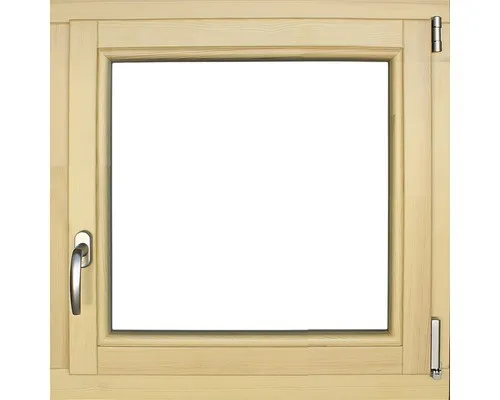 Produktbild Holzfenster Kiefer lackiert 750x750 mm DIN Rechts