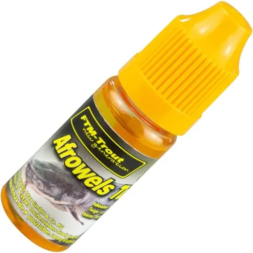 FTM Afrowels Tunke - 10ml Fischlockstoff für Welse, Welslockstoff zum Angeln, Wallerlockstoff, Lockmittel zum Welsangeln
