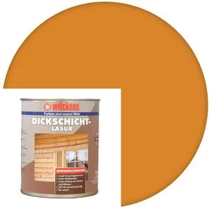 Wilckens Holzlasur Dickschichtlasur, 0,75l, außen, wetterfest, kiefer