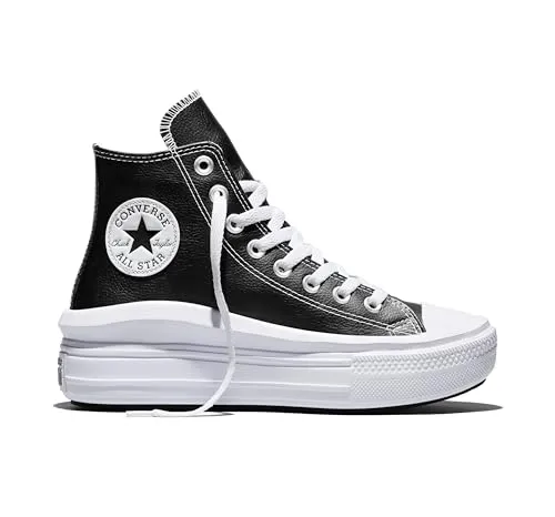 CONVERSE Damen Chuck Taylor All Star Move Platform Sneaker in schwarz von Converse
